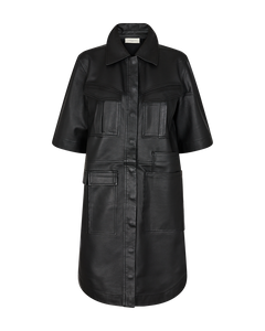 CMROYAL - LEDERKLEID IN SCHWARZ