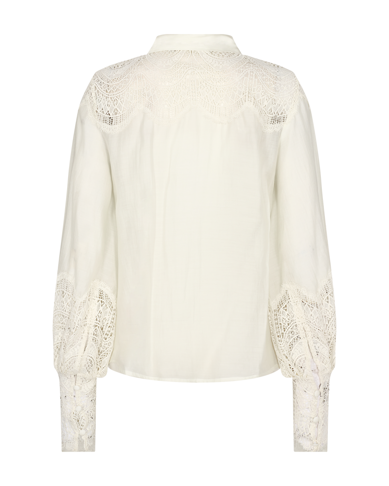CMMOLLY - HEMD IN WEISS