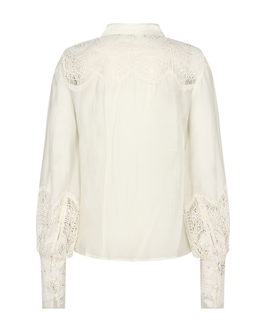 CMMOLLY - HEMD IN WEISS