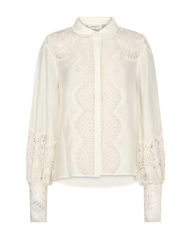 CMMOLLY - HEMD IN WEISS