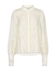 CMMOLLY - HEMD IN WEISS