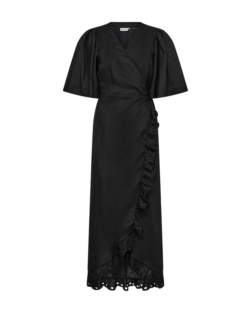 CMNATULI - KLEID IN SCHWARZ