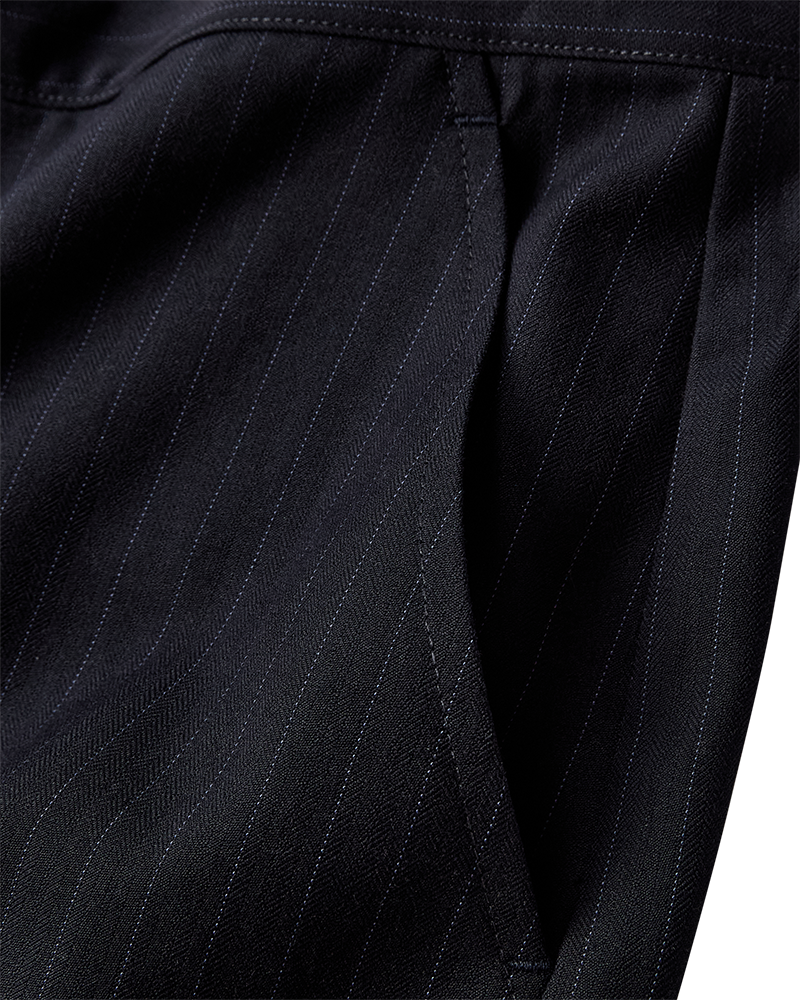 CMSTINA – HOCH TAILLIERTE HOSE IN BLAU