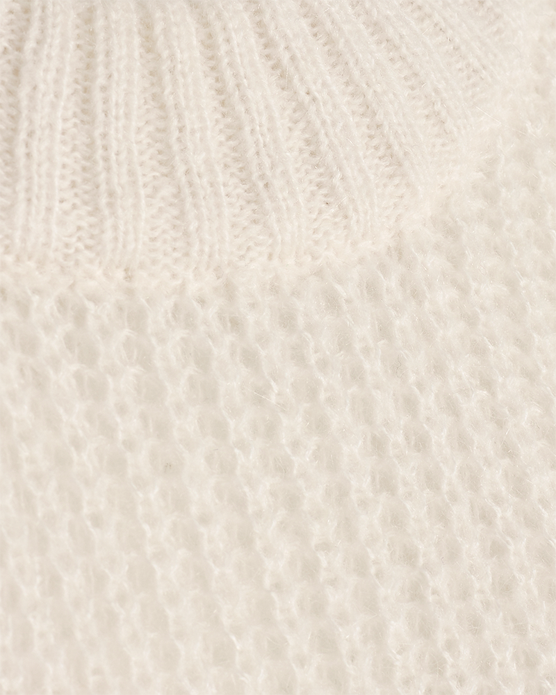 CMDIVA - PULLOVER IN WEISS,WOLLWEISS