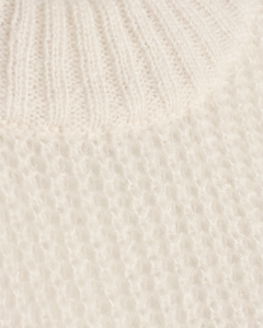 CMDIVA - PULLOVER IN WEISS,WOLLWEISS