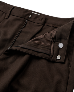 CMTAILOR – HOCHTAILLIERTE HOSEN IN BRAUN