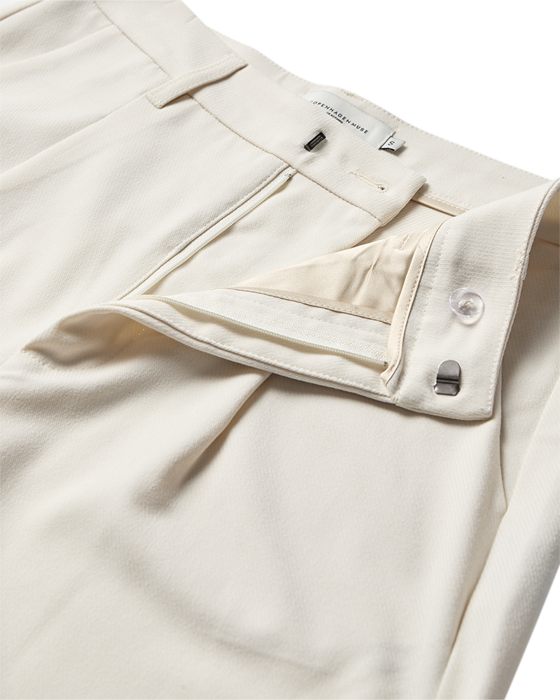CMTAILOR - HOSE IN WEISS,WOLLWEISS