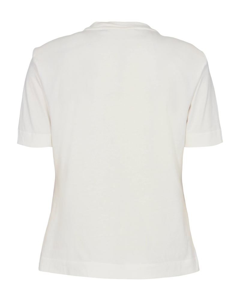 CMMUSE - T-SHIRT IN WEISS,WOLLWEISS