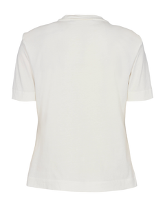 CMMUSE - T-SHIRT IN WEISS,WOLLWEISS