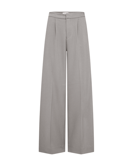 CMTAILOR – HOCHGESCHNITTENE HOSE MIT WEITEM BEIN IN GRAU