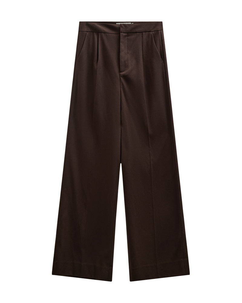 CMTAILOR – HOCHTAILLIERTE HOSEN IN BRAUN