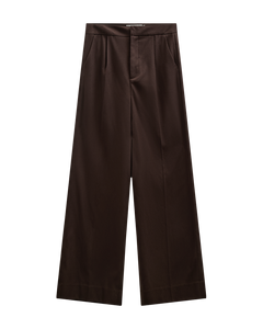 CMTAILOR – HOCHTAILLIERTE HOSEN IN BRAUN