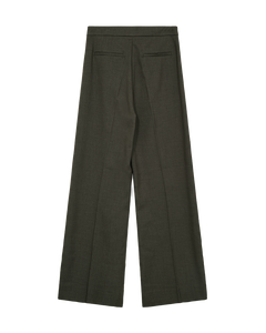 CMTAILOR – HOCHGESCHNITTENE HOSE MIT WEITEM BEIN IN GRUN