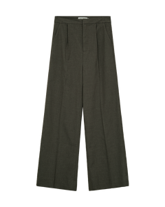 CMTAILOR – HOCHGESCHNITTENE HOSE MIT WEITEM BEIN IN GRUN