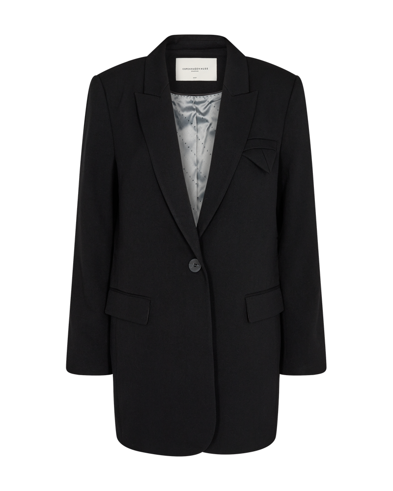 CMTAILOR - LANGER BLAZER IN SCHWARZ