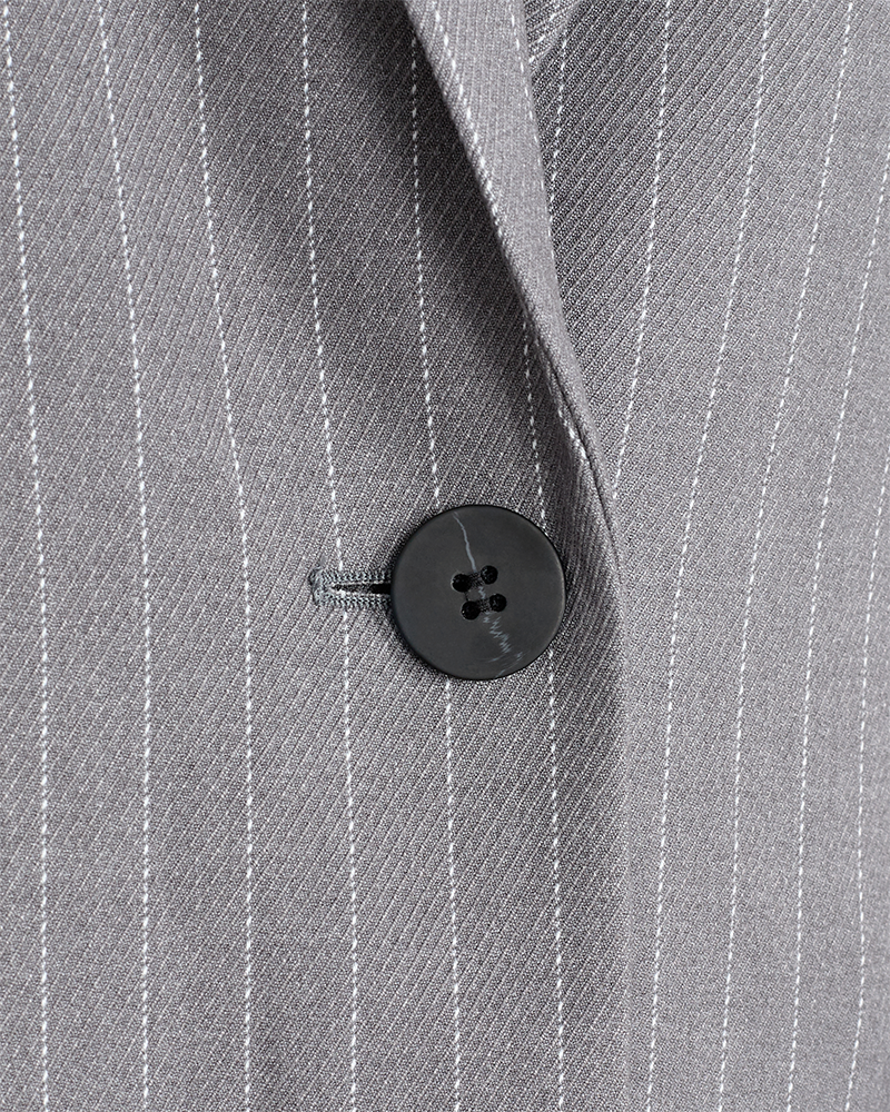 CMTAILOR - LANGER BLAZER IN GRAU