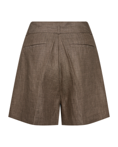 CMNATURE - LEINENSHORTS IN BRAUN