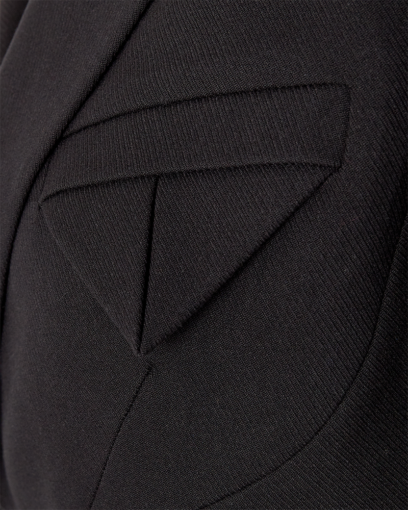 CMTAILOR - KURZER BLAZER IN SCHWARZ