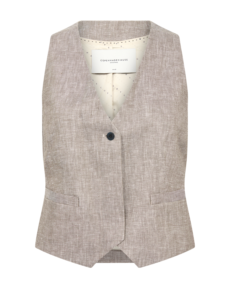 CMNATURE - LEINENWESTE IN BEIGE