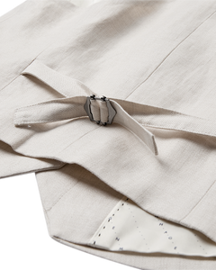 CMNATURE - LEINENWESTE IN BEIGE,WOLLWEISS