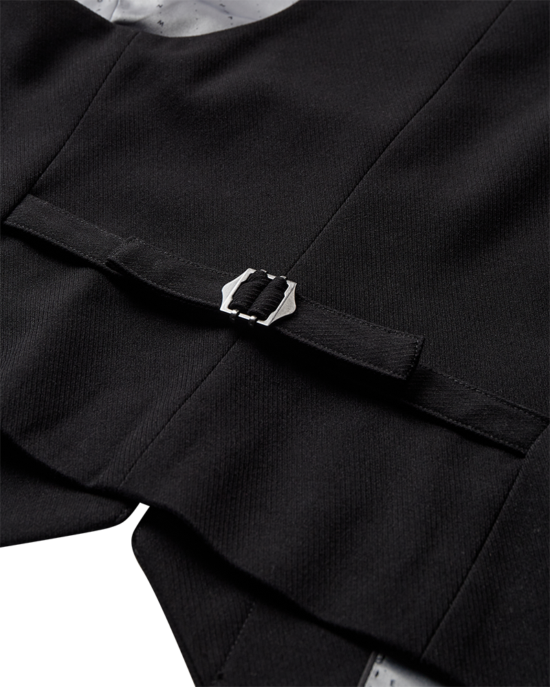 CMTAILOR - WESTE IN SCHWARZ