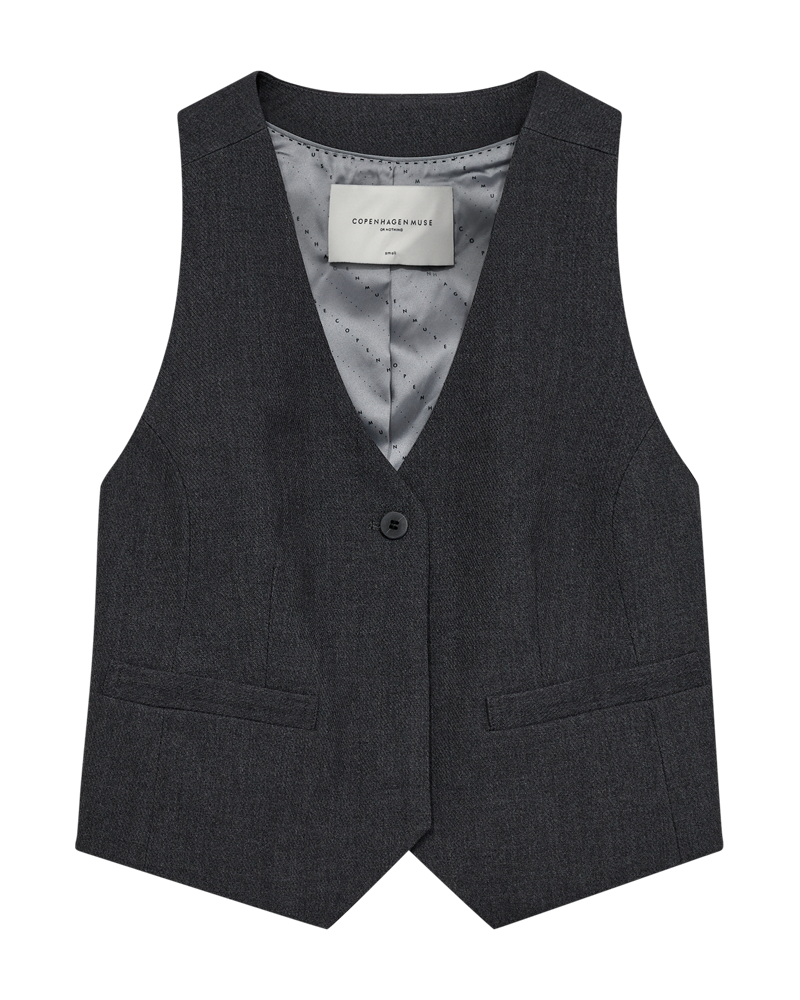 CMTAILOR - WESTE IN GRAU
