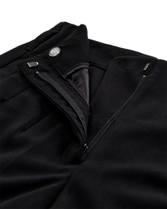 CMTAILOR – HOCHGESCHNITTENE HOSE IN SCHWARZ