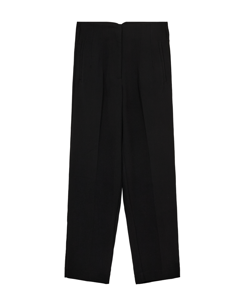 CMTAILOR – HOCHGESCHNITTENE HOSE IN SCHWARZ