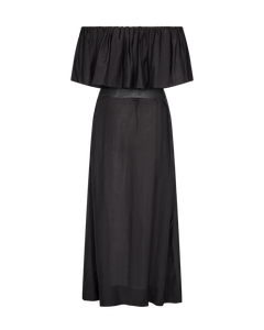CMMOLLY - OFF-SHOULDER KLEID IN SCHWARZ