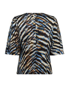 CMMERRYSHINE - BLUSE IN BLAU