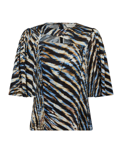 CMMERRYSHINE - BLUSE IN BLAU
