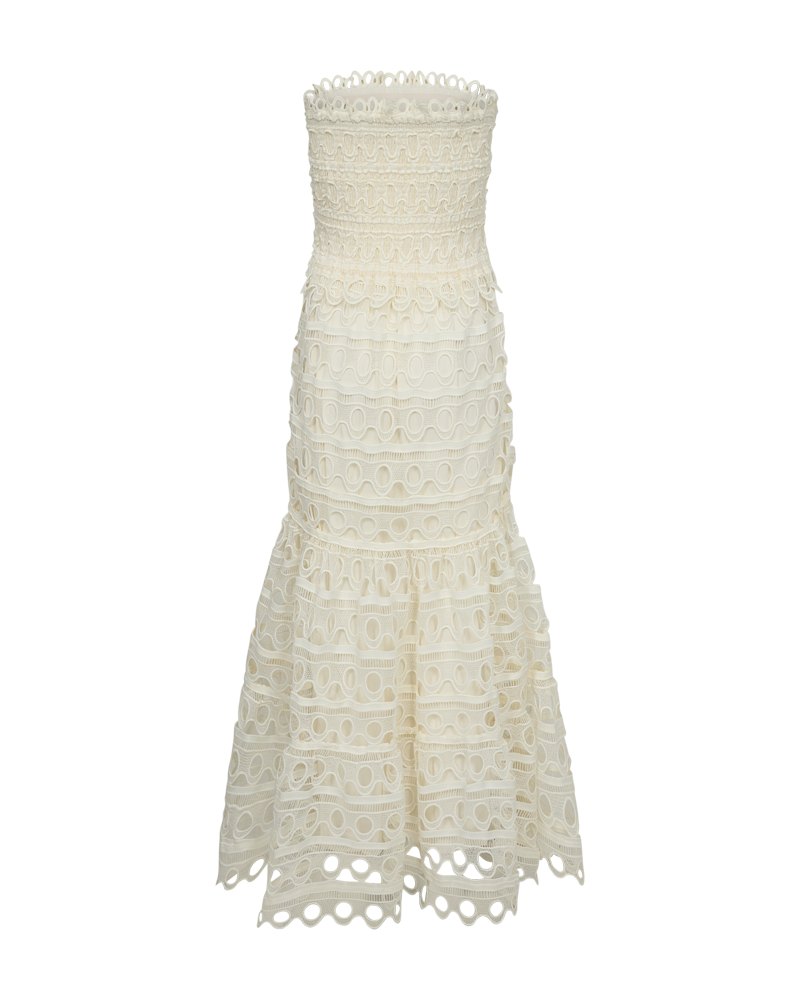 CMBELIVE - KLEID IN WEISS,WOLLWEISS