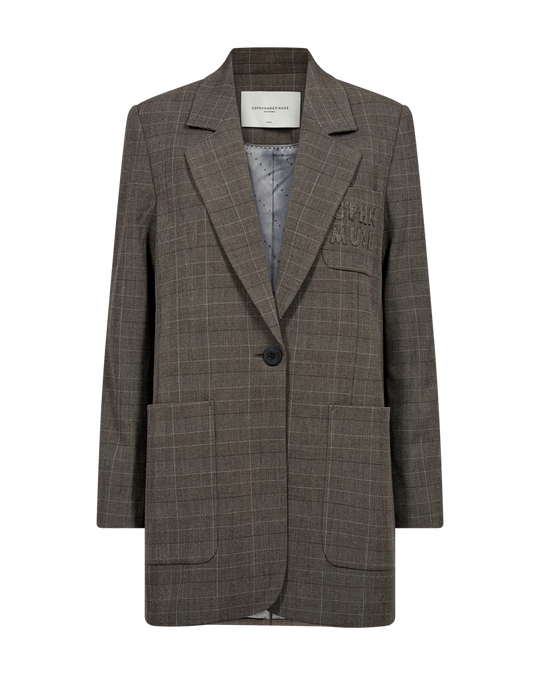 CMTAILOR - BLAZER IN SCHWARZ,WOLLWEISS