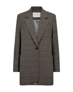 CMTAILOR - BLAZER IN SCHWARZ,WOLLWEISS