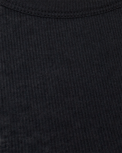 CMWOOL - T-SHIRT IN SCHWARZ