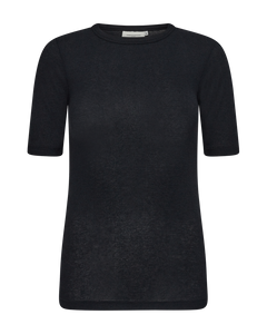 CMWOOL - T-SHIRT IN SCHWARZ