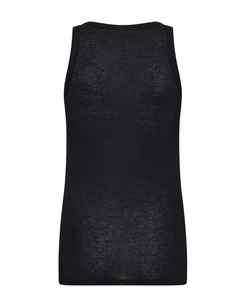 CMWOOL - TANKTOP IN SCHWARZ