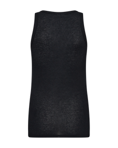 CMWOOL - TANKTOP IN SCHWARZ