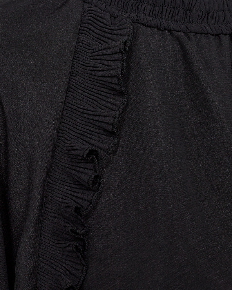 CMFRILL - BLUSE IN SCHWARZ UND ROT