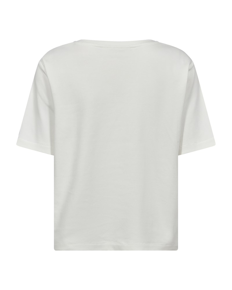 CMMUSE - T-SHIRT IN WEISS,WOLLWEISS