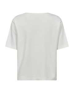 CMMUSE - T-SHIRT IN WEISS,WOLLWEISS
