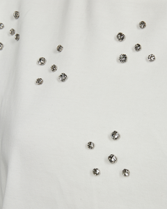 CMMUSE - T-SHIRT IN WEISS,WOLLWEISS