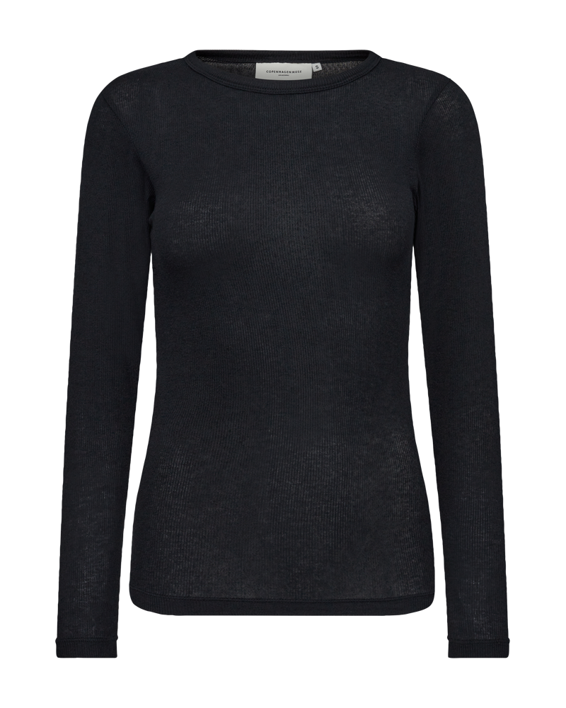CMWOOL - BLUSE IN SCHWARZ