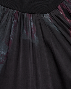 CMMERRYSHINE - BLUSE IN SCHWARZ UND LILA