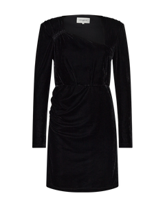 CMVELVET - KLEID IN SCHWARZ