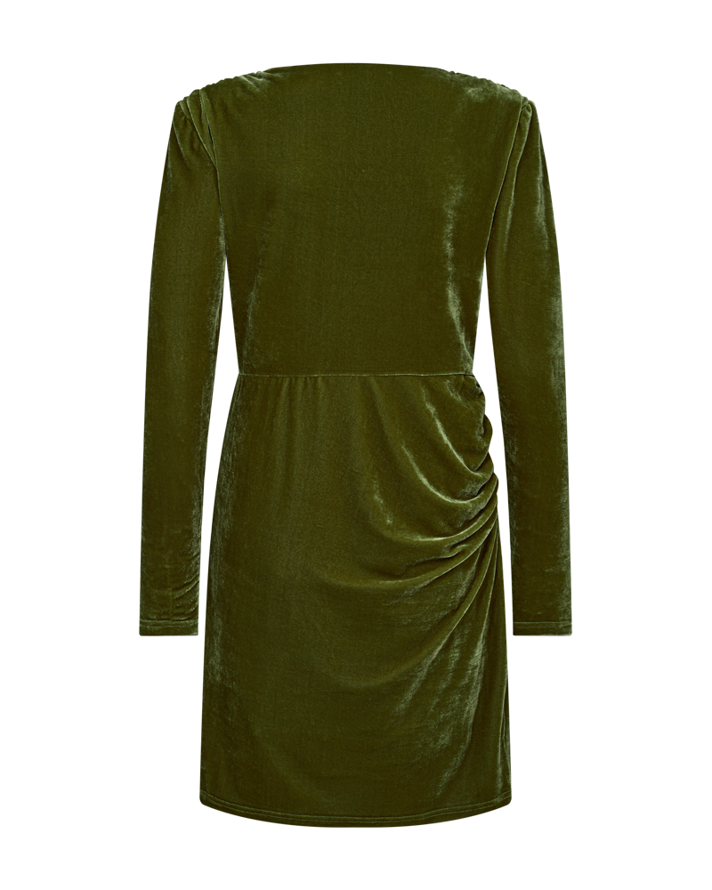 CMVELVET - KLEID IN GRUN