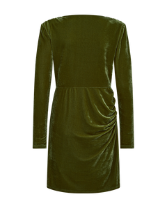 CMVELVET - KLEID IN GRUN