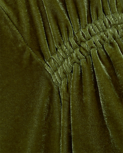 CMVELVET - KLEID IN GRUN