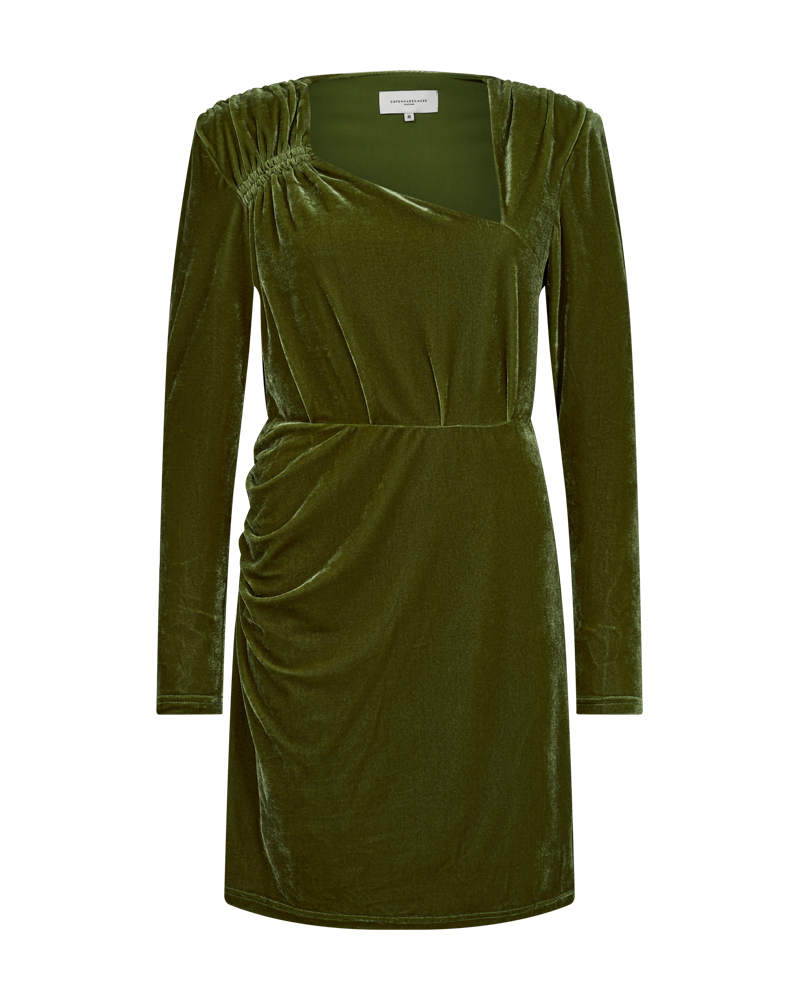 CMVELVET - KLEID IN GRUN