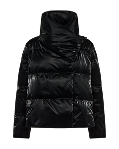 CMTICCO - DAUNENSTEPPJACKE IN SCHWARZ